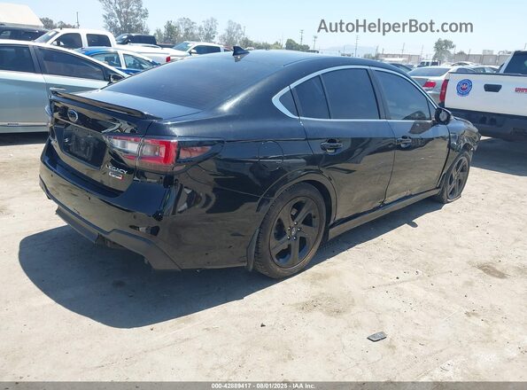 4S3BWAG61L3023748 2020 SUBARU LEGACY Черный Задняя правая четверть
