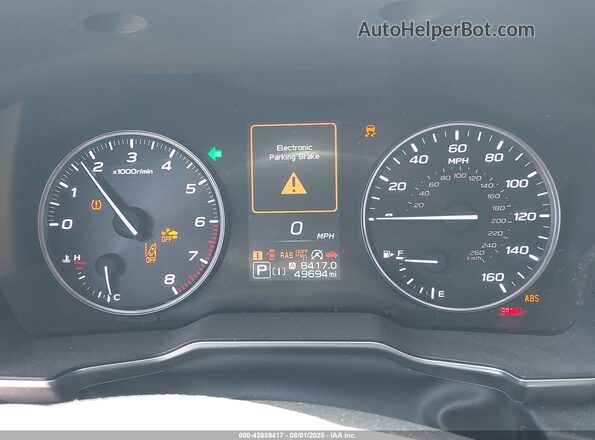 4S3BWAG61L3023748 2020 SUBARU LEGACY Черный Вид задних сидений