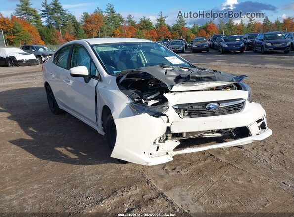 4S3GKAB60L3605767 2020 SUBARU IMPREZA White Դիմացի տեսք