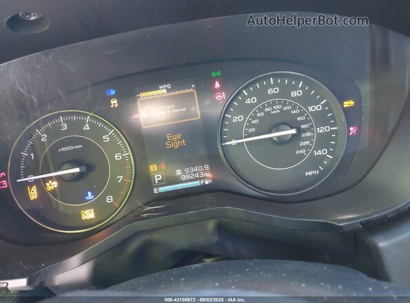4S3GKAB60L3605767 2020 SUBARU IMPREZA White Հետևի նստատեղերի տեսք