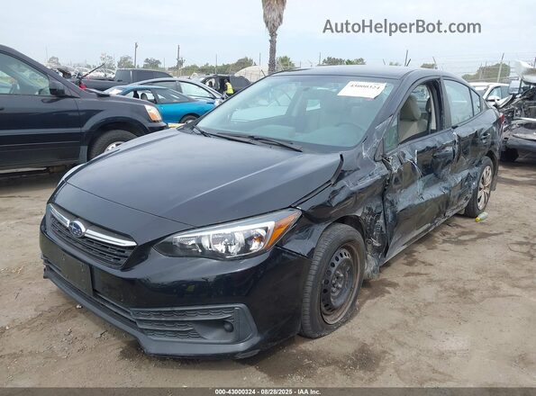 4S3GKAB60N3603407 2022 SUBARU IMPREZA Black 