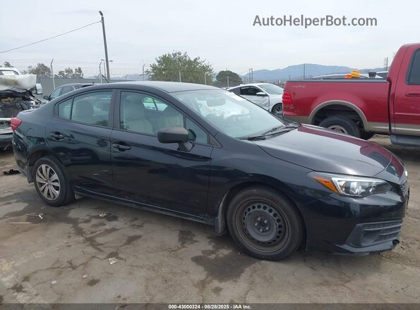 4S3GKAB60N3603407 2022 SUBARU IMPREZA Black 