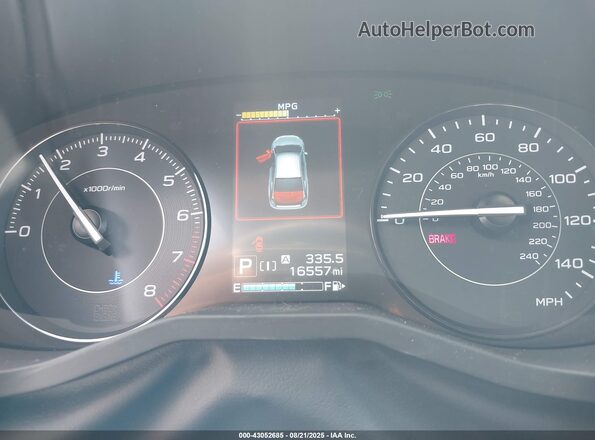 4S3GKAD68P3603641 2023 SUBARU IMPREZA White უკანა სავარძლების ხედი