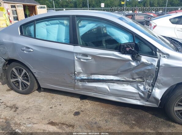4S3GKAV60M3600811 2021 SUBARU IMPREZA Silver Вид задньої частини салону