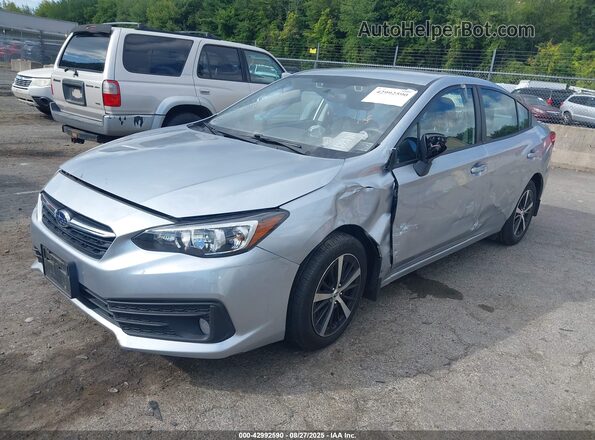4S3GKAV60M3600811 2021 SUBARU IMPREZA Silver Передня ліва чверть
