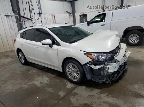 4S3GTAD63J3724159 2018 SUBARU IMPREZA Белый 