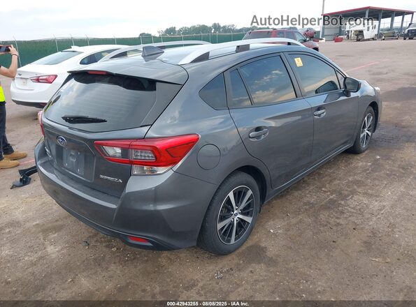 4S3GTAD67M3711211 2021 SUBARU IMPREZA Gray Trasero derecho