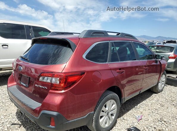 4S4BSAAC7J3366485 2018 SUBARU OUTBACK Burgundy 
