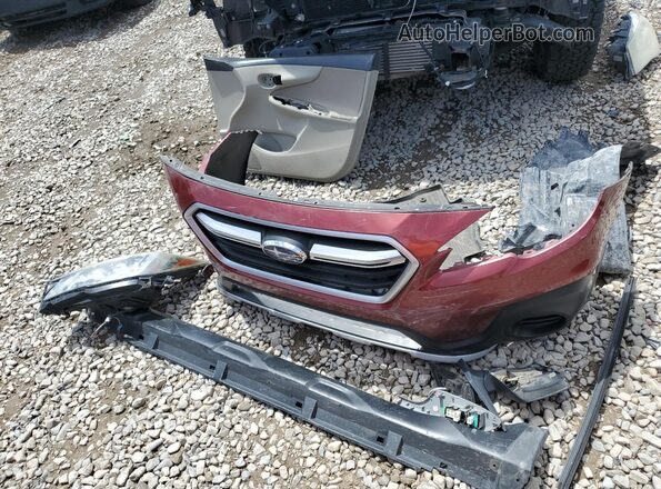 4S4BSAAC7J3366485 2018 SUBARU OUTBACK Burgundy 