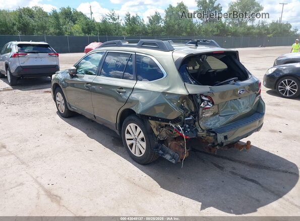 4S4BSBHC1G3255922 2016 SUBARU OUTBACK Green Trasero izquierdo