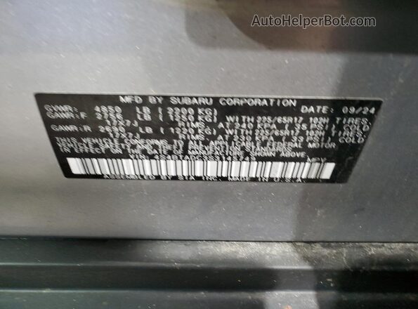 4S4BTADC3S3145749 2025 SUBARU OUTBACK Silver 