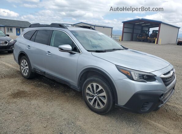 4S4BTAFC1M3165482 2021 SUBARU OUTBACK Silver Przód prawy