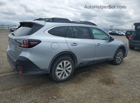 4S4BTAFC1M3165482 2021 SUBARU OUTBACK Silver Tył prawy