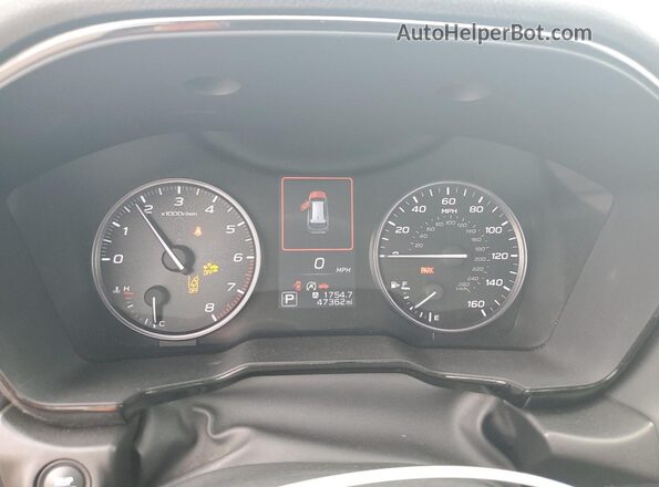 4S4BTAFC1M3165482 2021 SUBARU OUTBACK Silver Widok zestawu wskaźników