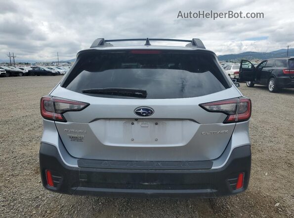 4S4BTAFC1M3165482 2021 SUBARU OUTBACK Silver Widok z tyłu
