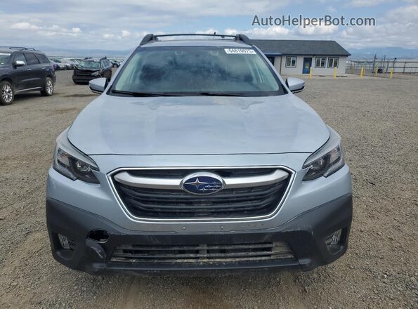 4S4BTAFC1M3165482 2021 SUBARU OUTBACK Silver Widok z przodu
