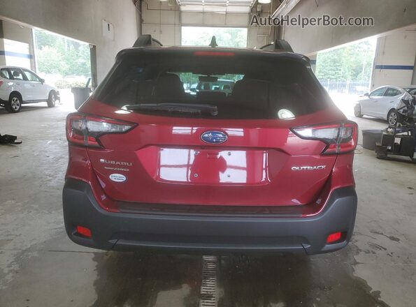 4S4BTAFC1S3243899 2025 SUBARU OUTBACK Red 