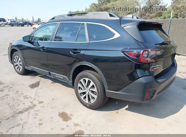 4S4BTAFC7M3101804 2021 SUBARU OUTBACK Black უკანა მარცხენა