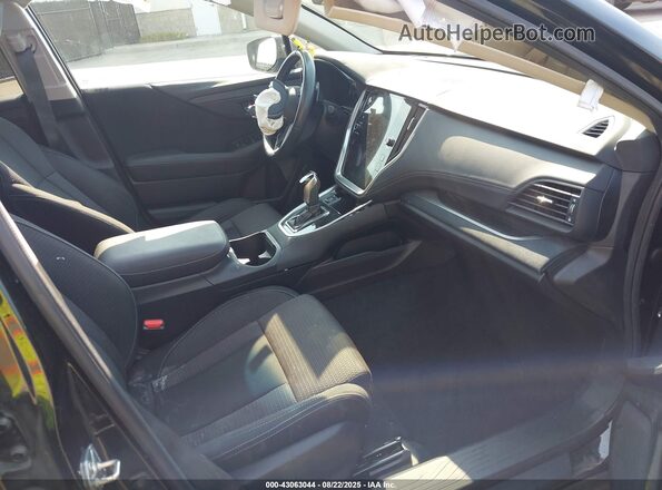 4S4BTAFC7M3101804 2021 SUBARU OUTBACK Black წინა სალონის ხედი