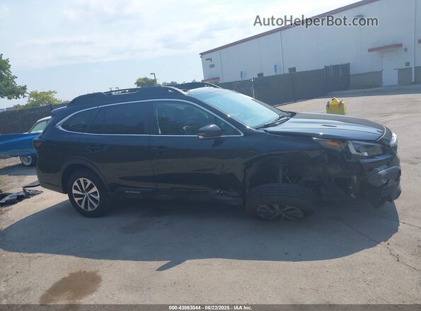 4S4BTAFC7M3101804 2021 SUBARU OUTBACK Black უკანა სალონის ხედი