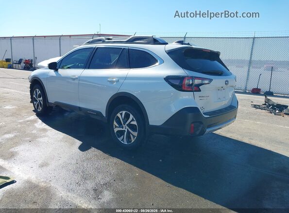 4S4BTAPC3M3159021 2021 SUBARU OUTBACK White Rear left