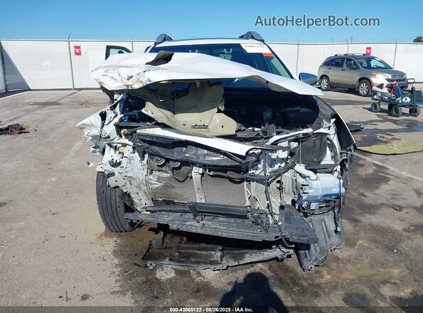 4S4BTAPC3M3159021 2021 SUBARU OUTBACK White Instrument cluster view