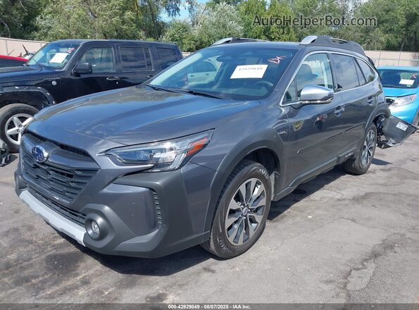 4S4BTGPD4R3255498 2024 SUBARU OUTBACK Gray Przód lewy