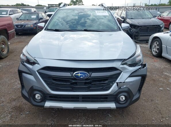 4S4BTGPD7R3279312 2024 SUBARU OUTBACK Silver უკანა ხედი