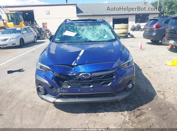 4S4GUHM66S3719704 2025 SUBARU CROSSTREK Синий 