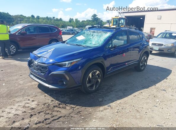 4S4GUHM66S3719704 2025 SUBARU CROSSTREK Синий 