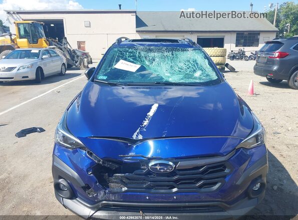 4S4GUHM66S3719704 2025 SUBARU CROSSTREK Синий 