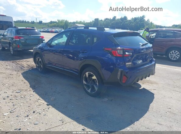 4S4GUHM66S3719704 2025 SUBARU CROSSTREK Синий 