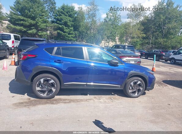 4S4GUHM66S3719704 2025 SUBARU CROSSTREK Синий 
