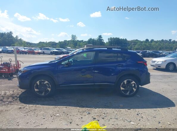 4S4GUHM66S3719704 2025 SUBARU CROSSTREK Синий 