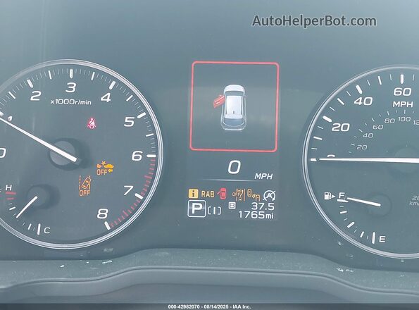 4S4GUHM66S3719704 2025 SUBARU CROSSTREK Синий 