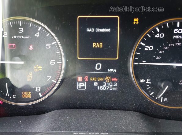 4S4GUHU68R3809933 2024 SUBARU CROSSTREK Gray 