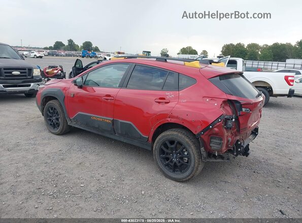 4S4GUHU69R3754960 2024 SUBARU CROSSTREK Red უკანა მარცხენა