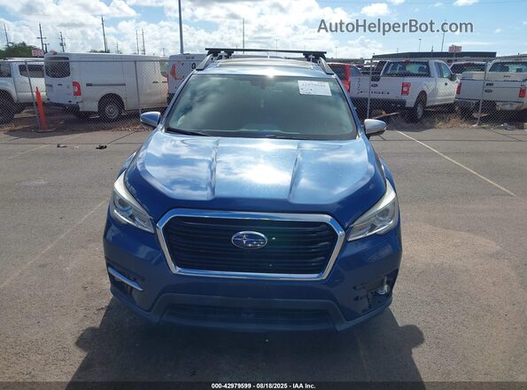 4S4WMARDXL3401421 2020 SUBARU ASCENT Blue Vista interior trasera