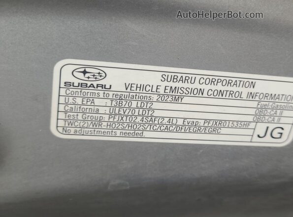 4S4WMASD6P3424193 2023 SUBARU ASCENT  