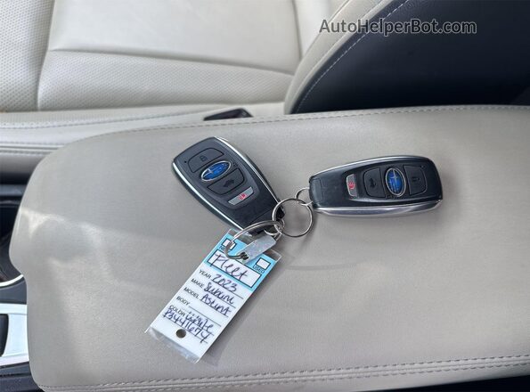 4S4WMASD8P3441674 2023 SUBARU ASCENT  Widok deski rozdzielczej