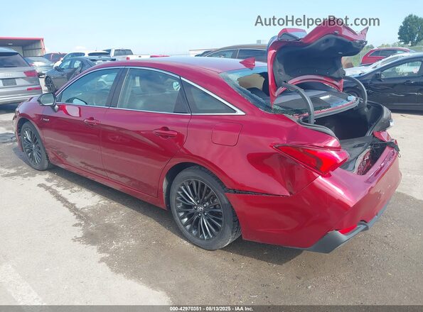 4T1B21FB6KU004529 2019 TOYOTA AVALON HYBRID Red 
