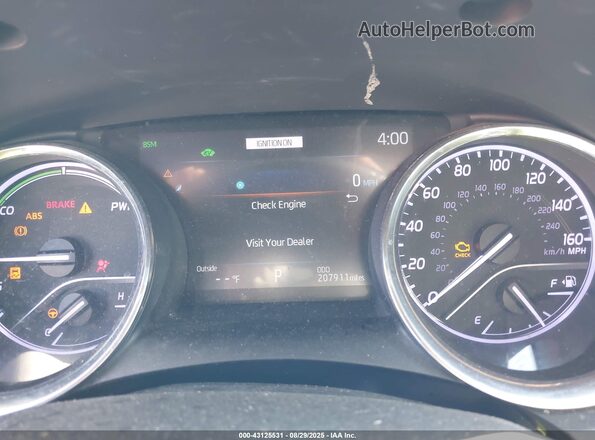 4T1F31AK1LU541672 2020 TOYOTA LE Белый Вид задних сидений