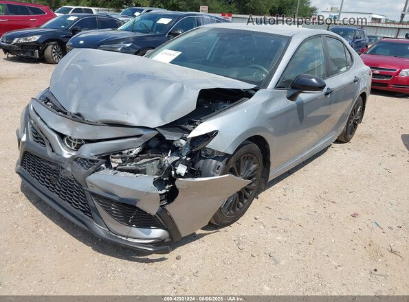 4T1G11AK0NU009150 2022 TOYOTA CAMRY Серебряный Передняя левая четверть