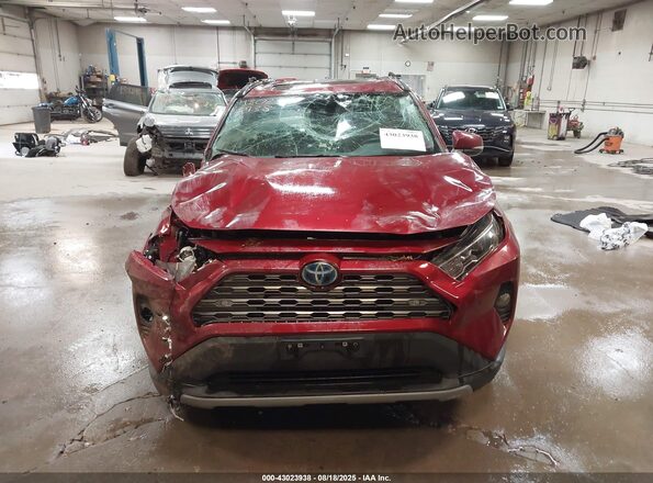 4T3D6RFV2LU005286 2020 TOYOTA LIMITED Red წინა ხედი