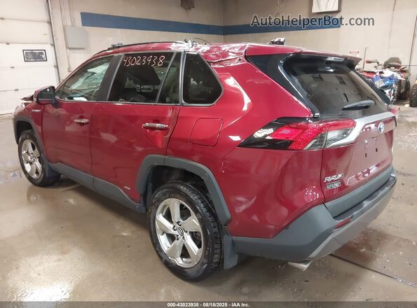 4T3D6RFV2LU005286 2020 TOYOTA LIMITED Red უკანა მარცხენა