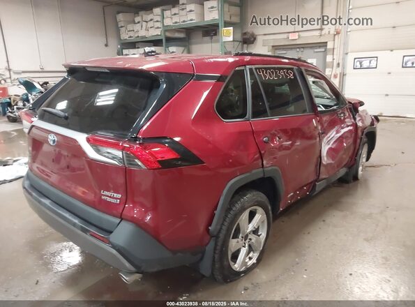 4T3D6RFV2LU005286 2020 TOYOTA LIMITED Red უკანა მარჯვენა