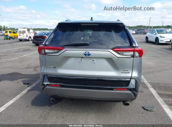 4T3E6RFV4MU037274 2021 TOYOTA RAV4 HYBRID Silver 