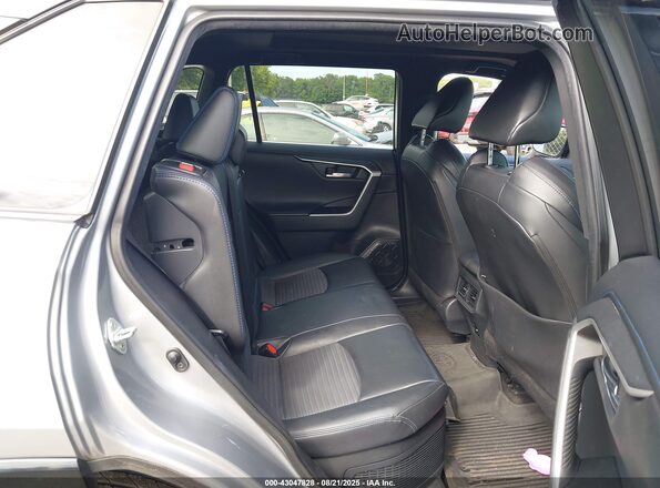 4T3E6RFV4MU037274 2021 TOYOTA RAV4 HYBRID Silver Widok naklejki z numerem VIN