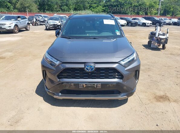 4T3E6RFV7PU136515 2023 TOYOTA RAV4 HYBRID Gray Vista del cuadro de instrumentos