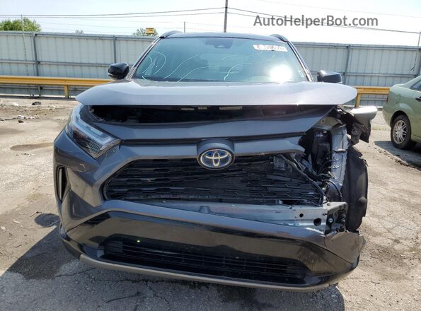 4T3E6RFV8NU085085 2022 TOYOTA RAV4 Gray Widok z przodu
